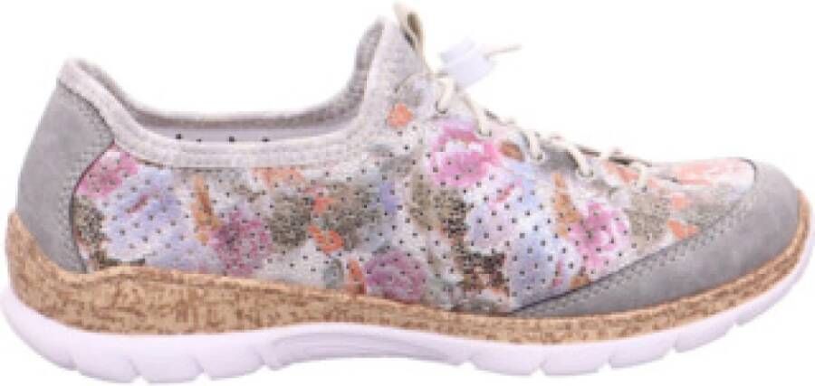 Rieker Grijze Instap Sneakers voor Dames
