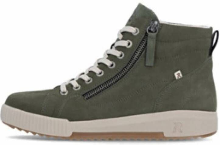 RRieker R-Rieker Hoge veterschoenen ankle boot high top sneaker leisure boots with zipper - Foto 5
