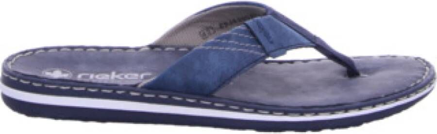 Rieker Heren slippers in effen kleur