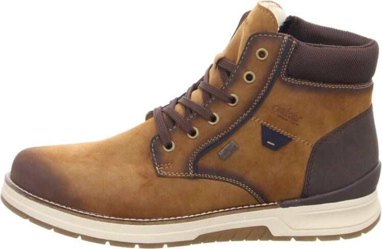 Rieker Winterlaarzen veterschoenen winterenkellaars memocup-uitrusting used-look