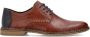 Rieker Klassieke Bruine Formele Zakelijke Schoenen Brown Heren - Thumbnail 1