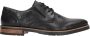 Rieker Klassieke leren veterschoen Black Heren - Thumbnail 3