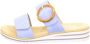 Rieker Slippers sleehak zomerschoen pantoffels met zachte binnenzool - Thumbnail 2