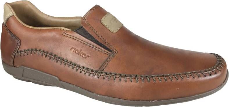 Rieker Mocassin Schoenen Brown Heren