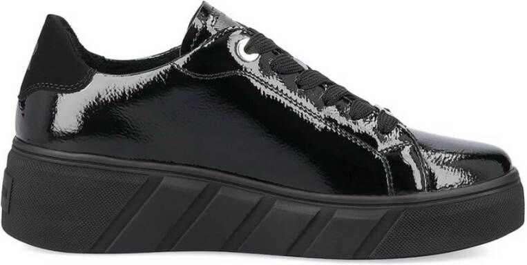 Rieker EVOLUTION Plateausneakers vrijetijdsschoen lage schoen veterschoen met modieuze plateauzool