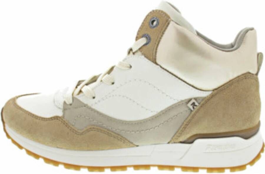 Rieker EVOLUTION Sneakers freizeitschoen high top sneaker veterschoenen met schachtvering