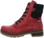 Rieker Winterlaarsjes veterschoenen enkellaars blokhak met warme voering - Thumbnail 1