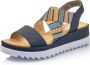 Rieker Sandals V44G8-14 Vrouwen Veelkleurig Sandalen - Thumbnail 2