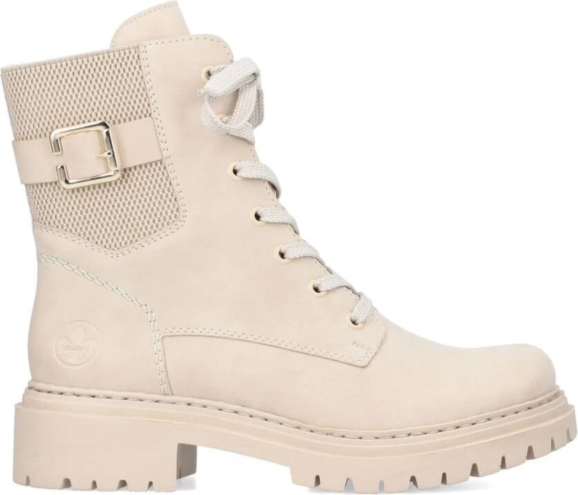 Rieker Beige Casual Gesloten Booties