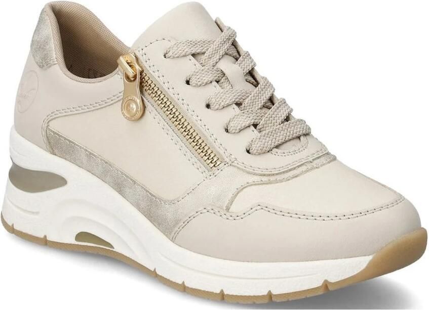Rieker Sneakers met zijrits vrijetijdsschoen veterschoen smalle vorm - Foto 13