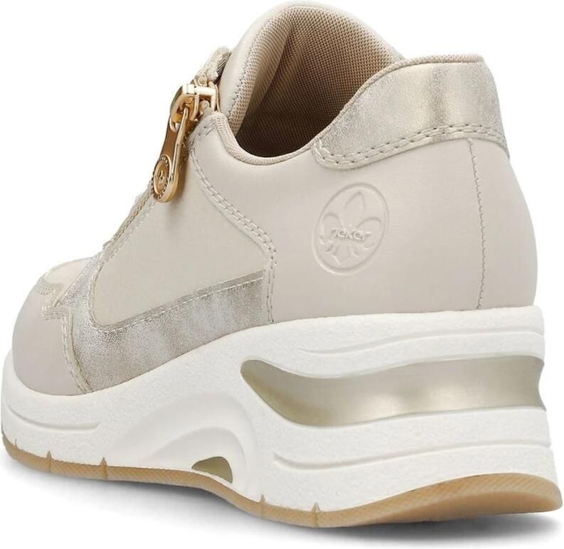 Rieker Sneakers met zijrits vrijetijdsschoen veterschoen smalle vorm - Foto 12