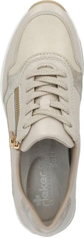 Rieker Sneakers met zijrits vrijetijdsschoen veterschoen smalle vorm - Foto 15