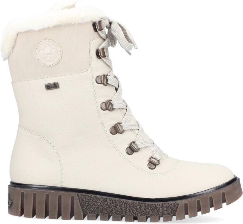 Rieker Beige Gesloten Booties Beige Dames