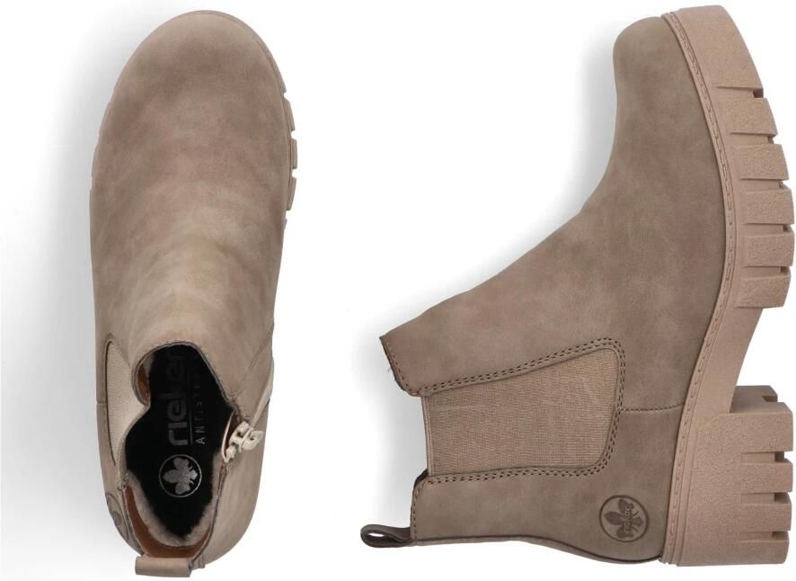 Rieker Chelsea boots donkerbeige - Foto 7
