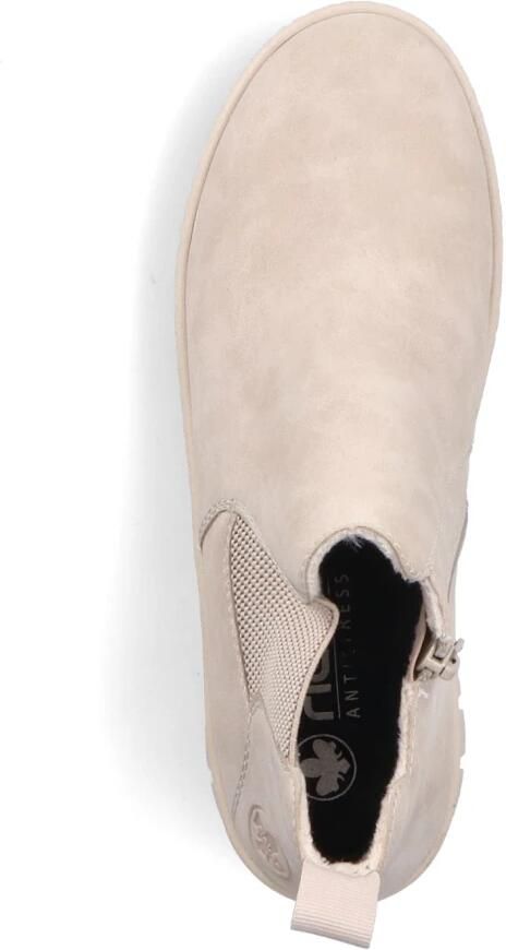 Rieker Winterlaarzen Chelseaboots plateausneaker enkellaars ritssluiting en stretch - Foto 3