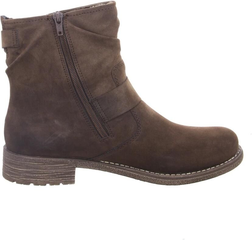 Rieker Laarsjes Boots blokhak slouchy schacht en ritssluiting aan de binnenkant - Foto 2