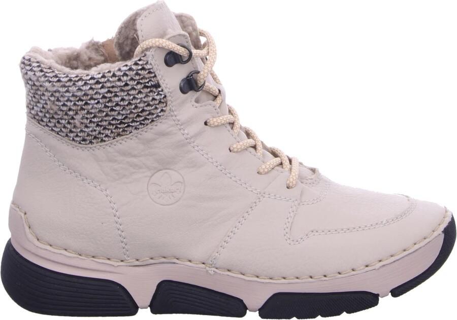 Rieker Winterlaarzen veterschoenen enkellaars met praktische binnenrits