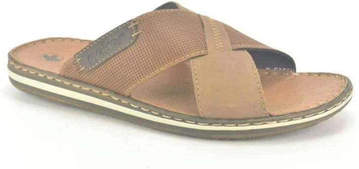 Rieker Bruin Kruismuil Sandaal - Foto 2