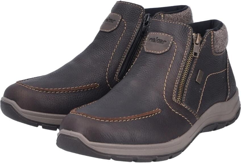 Rieker Winterlaarzen enkellaars comfort schoen met twee praktische ritssluitingen - Foto 6