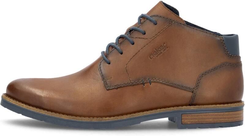 Rieker Veterlaarsjes zakelijke enkellaars veterschoenen met zachte binnenzool - Foto 4