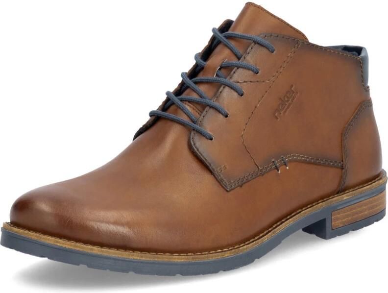 Rieker Veterlaarsjes zakelijke enkellaars veterschoenen met zachte binnenzool - Foto 15