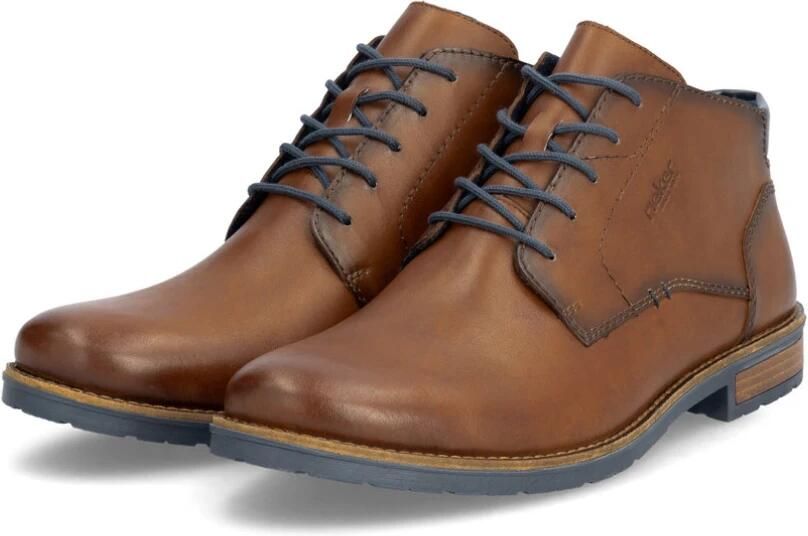 Rieker Veterlaarsjes zakelijke enkellaars veterschoenen met zachte binnenzool - Foto 17