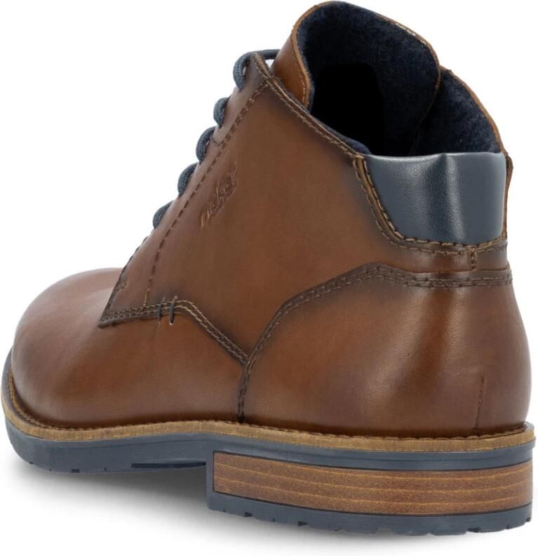 Rieker Veterlaarsjes zakelijke enkellaars veterschoenen met zachte binnenzool - Foto 14