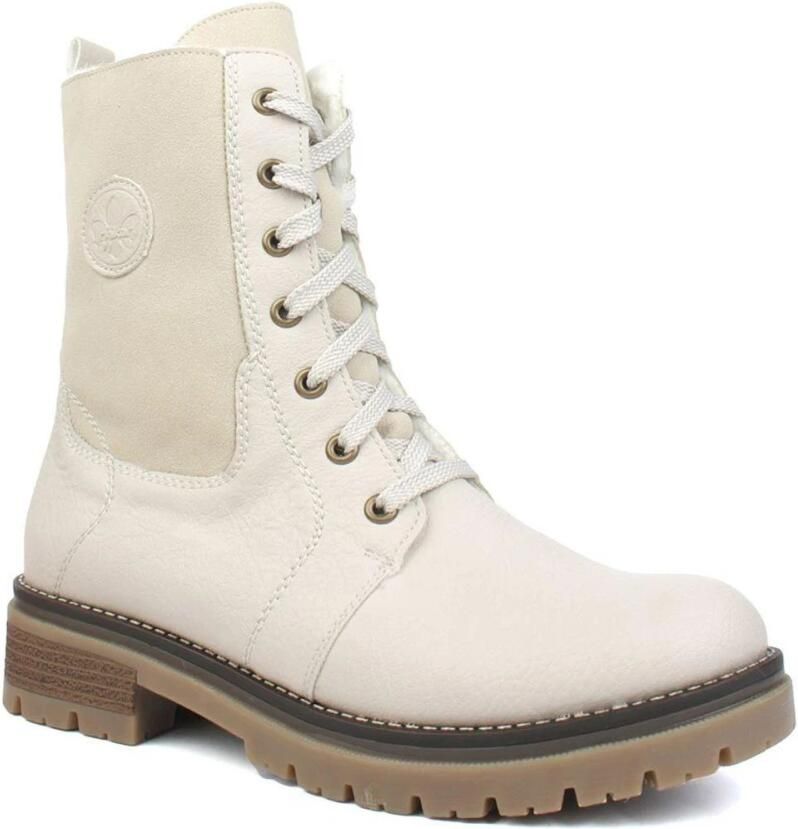 Rieker Casual Beige Enkellaarsjes