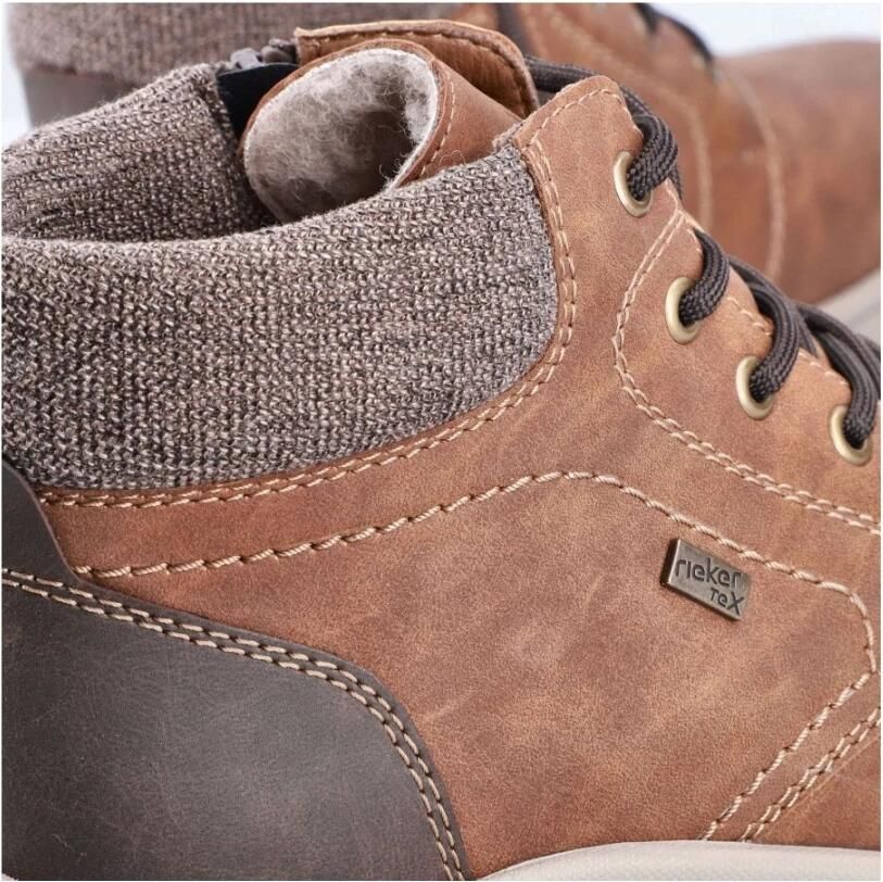 Rieker Laarzen 'Herren Stiefelette 11030-25 Lederimitat in braun' bruin - Foto 4