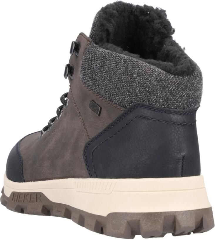 Rieker Winterlaarzen met comfortabele softfoam-binnenzool vrijetijdsschoen veterschoen