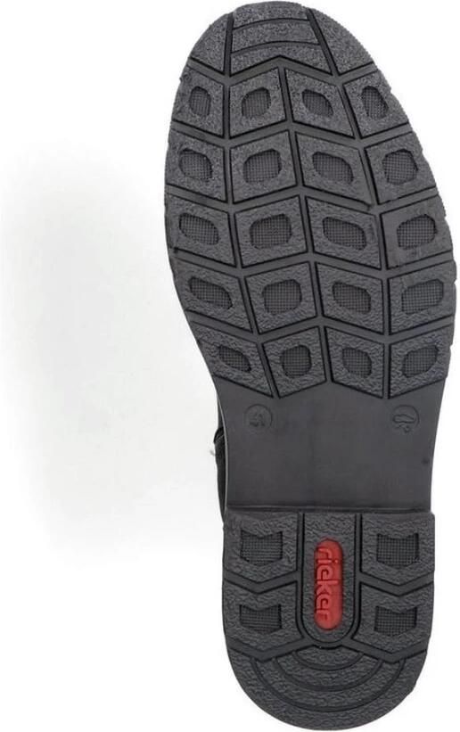 Rieker Veterlaarsjes met zachte randverdikking