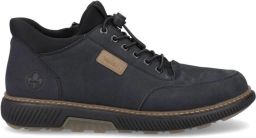 Rieker Blauwe Casual Enkellaarsjes Blue Heren
