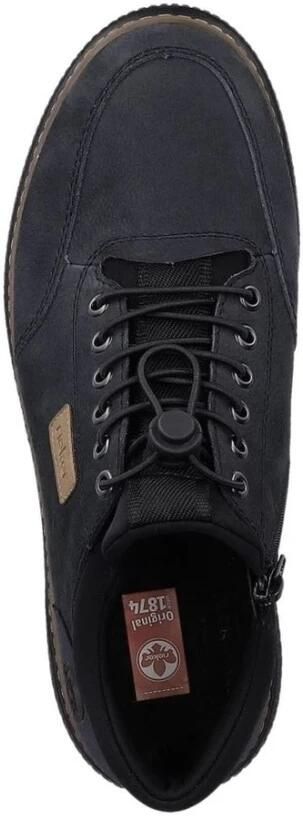 Rieker Blauwe Casual Enkellaarsjes Blue Heren - Foto 3