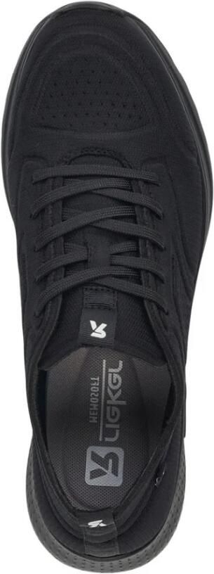Rieker Casual Gesloten Zwarte Schoenen Zwart Dames