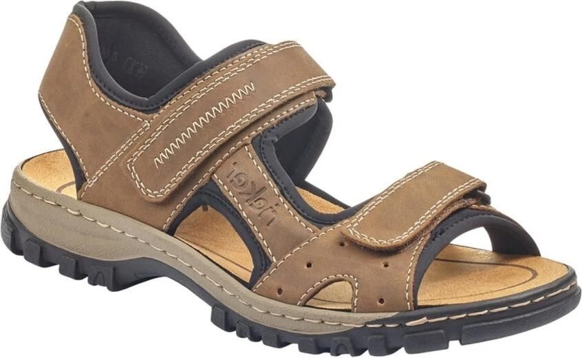 Rieker Casual Open-Toe Sandalen voor Heren Bruin - Foto 2
