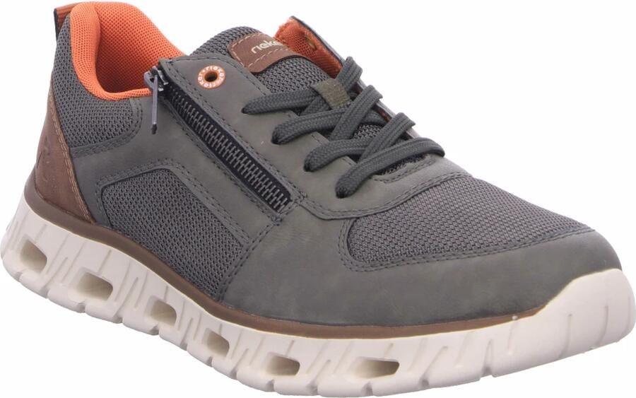 RRieker R-Rieker Sneakers veterschoenen vrijetijdsschoen lage schoen met ritssluiting - Foto 2