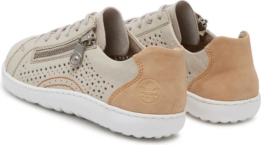 Rieker Sneakers 52824 Vrouwen Beige - Foto 2