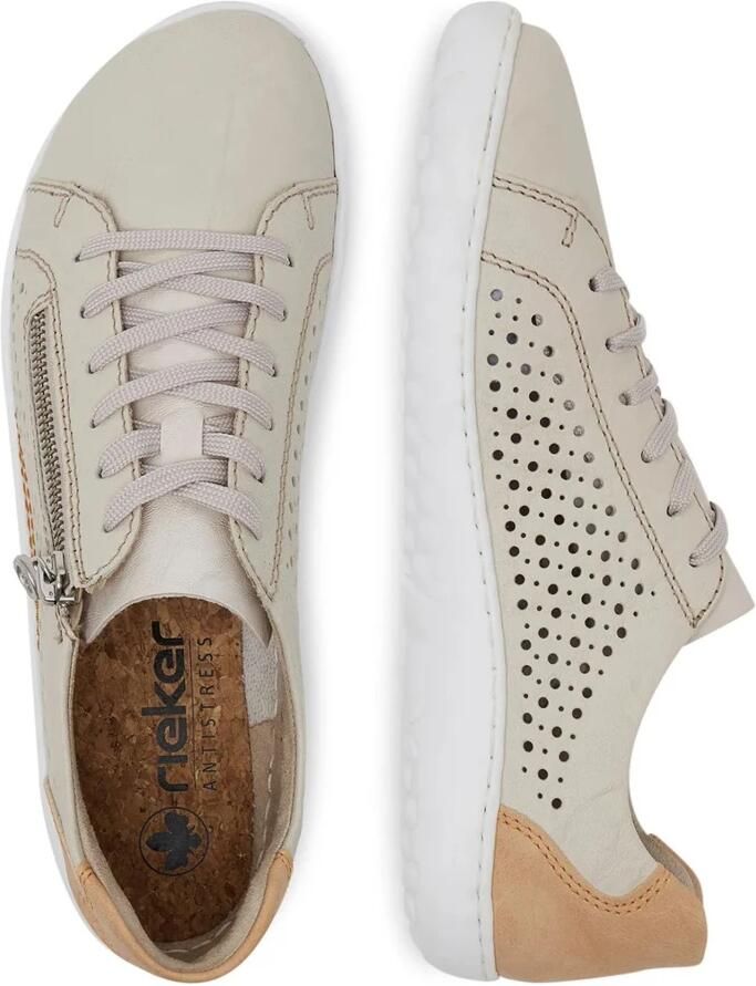 Rieker Sneakers 52824 Vrouwen Beige - Foto 3