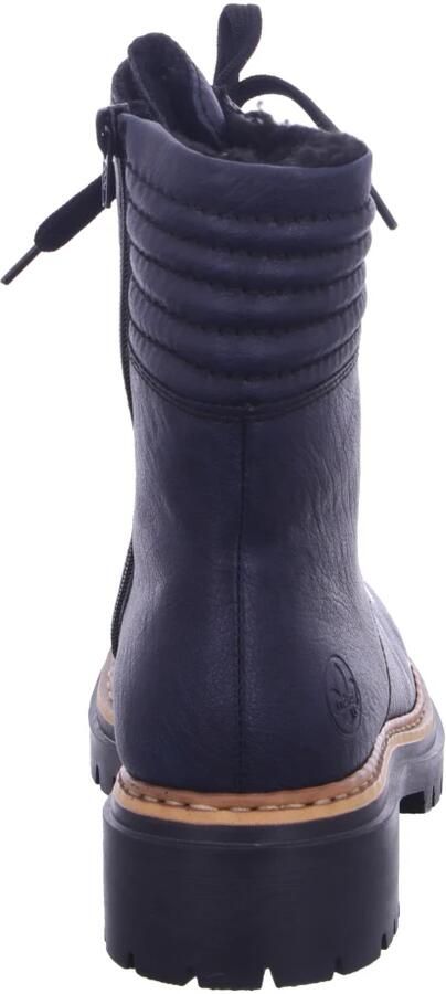 Rieker Veterboot 72600-14 Blauw Warm Gevoerd - Foto 4