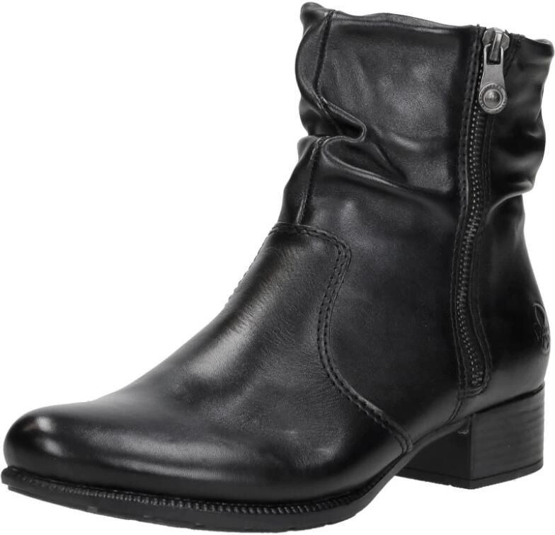 Rieker Enkellaarsjes Hak Enkellaarsjes Hak Zwart - Foto 3