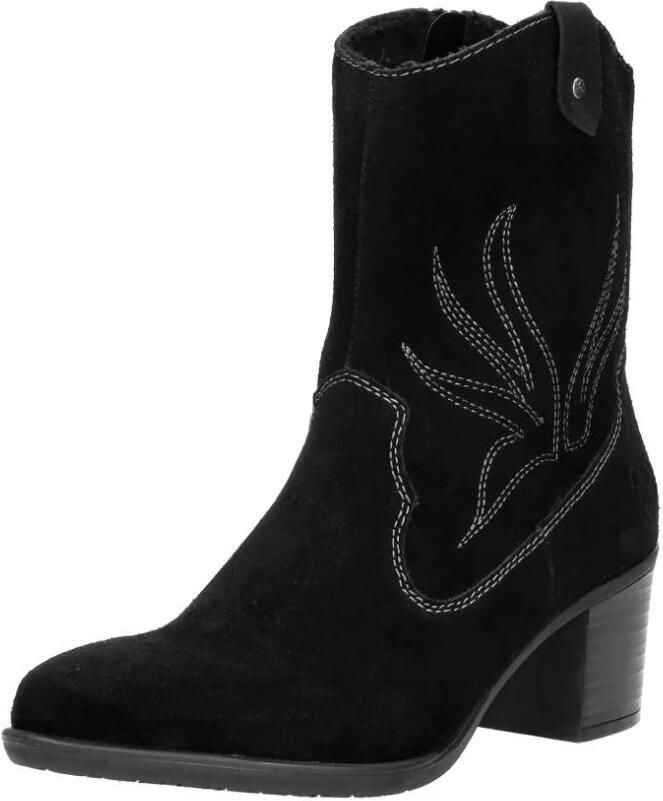 Rieker Elegant Western Style Zwarte Laarzen Black Dames - Foto 2