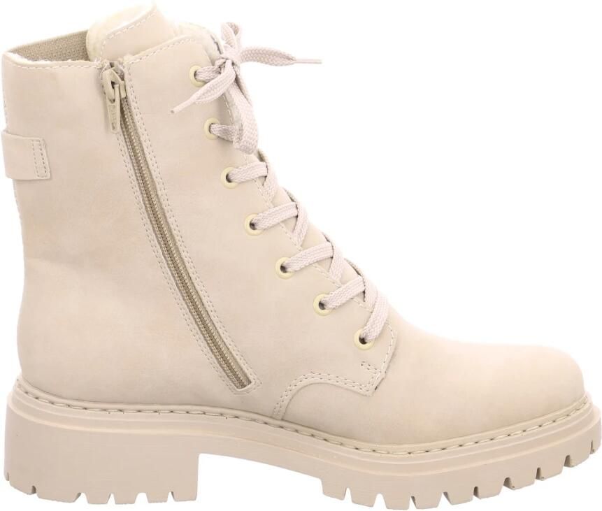 Rieker Winterlaarsjes veterschoenen profielzool met stretch aan de schacht - Foto 2