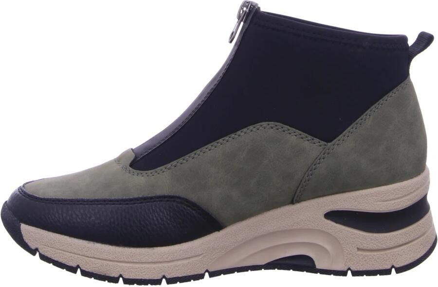 Rieker Sneakers vrijetijdsschoen high top sneaker enkellaars met modieuze loopzool - Foto 2