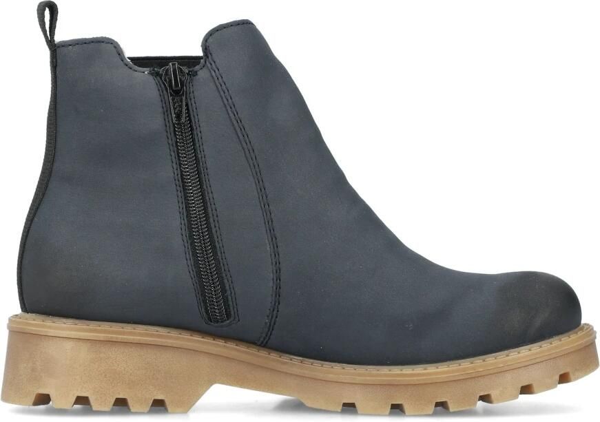 Rieker Chelsea-boots instappers enkellaars blokhak met knusse warme voering - Foto 2