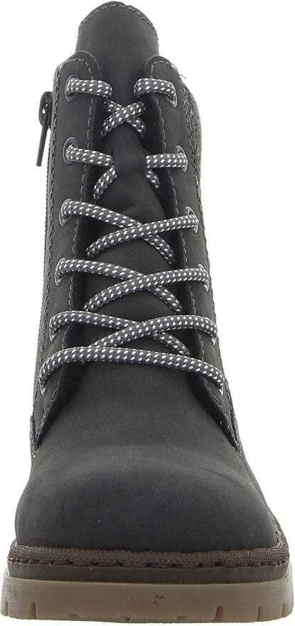 Rieker Winterlaarsjes lace-up boots ankle boots block heel with inner zipper - Foto 3