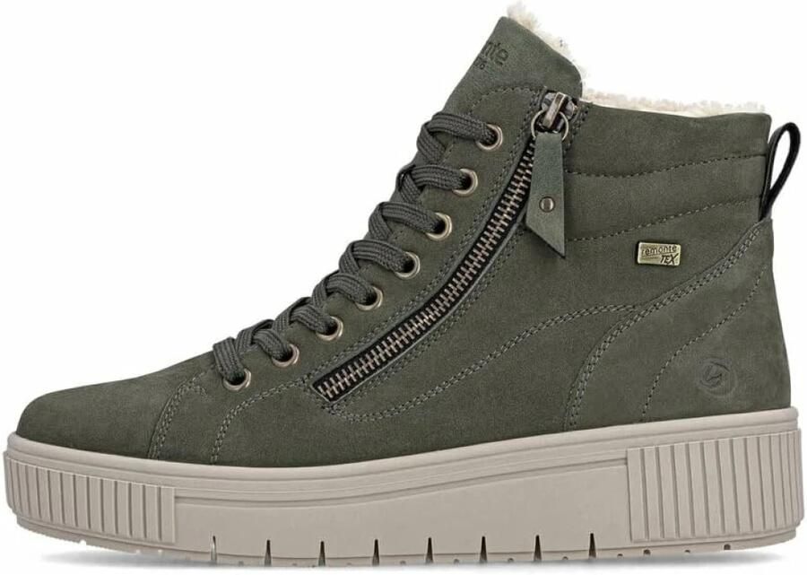 Remonte Veterboots Dames Groen - Foto 4