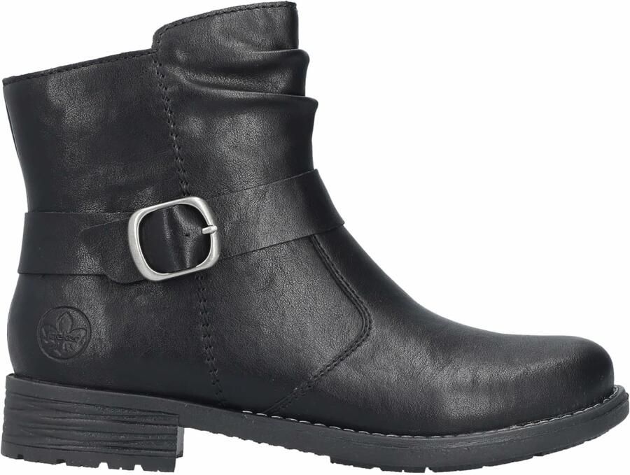 Rieker Laarsjes Boots blokhak met ritssluiting aan de binnenkant - Foto 2