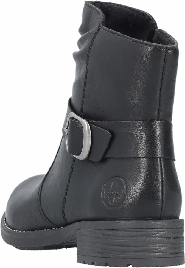 Rieker Laarsjes Boots blokhak met ritssluiting aan de binnenkant - Foto 7