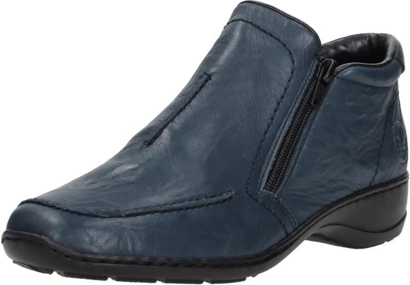 Rieker Enkellaarsjes Dames Blauw - Foto 2