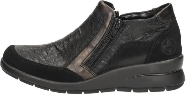 Rieker Comfortabele dameslaars met gemakkelijke ritssluiting Black Dames - Foto 6